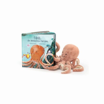 Jellycat Odell Der Furchtlose Oktopus Buch and Odell Octopus Little | CJ2709134